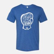 Shirt Ninja Silhouette Blue Color - Image 4